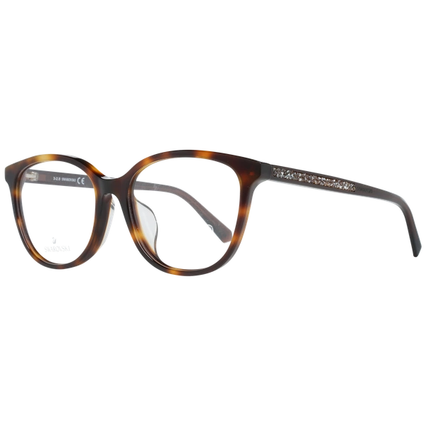 Okulary oprawki damskie Swarovski SK5264-F Brązowe