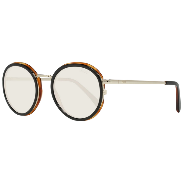 Okulary Przeciwsłoneczne Damskie Emilio Pucci EP0046-O Czarne