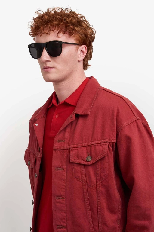 Okulary przeciwsłoneczne męskie Polaroid PLD 4178/S 80758M9 Czarne