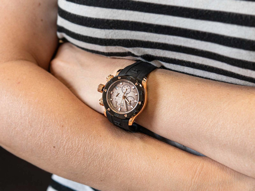 Zegarek damski EDOX 10255 37RCA BRDR Chronolady