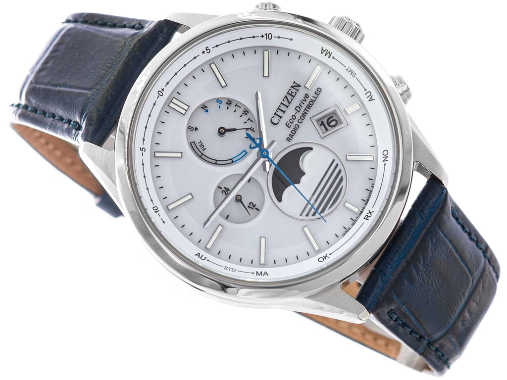 Zegarek męski Citizen BY1030-09A Radio Controlled Moonphase