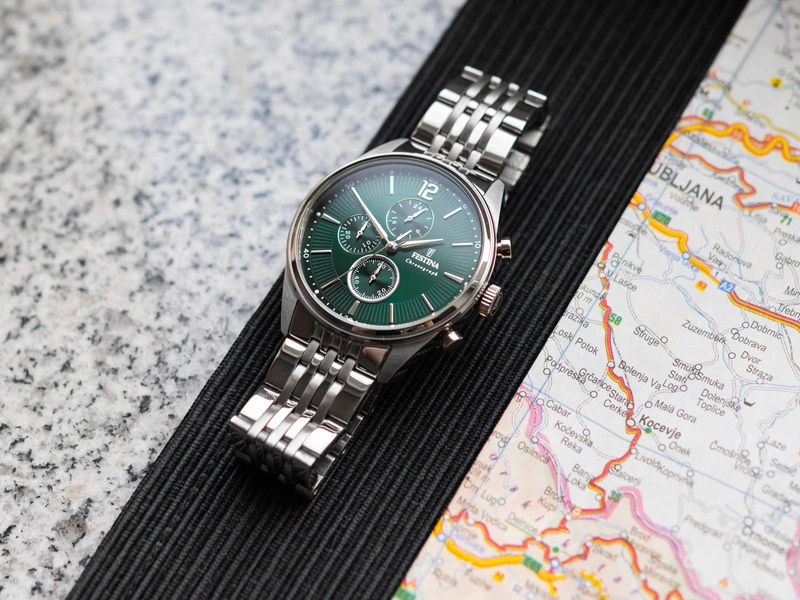 Zegarek męski FESTINA F20285/8 Timeless Chronograph 