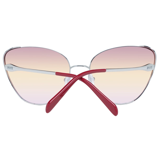 Okulary przeciwsłoneczne Damskie Emilio Pucci EP0186 16T 61 Srebrne