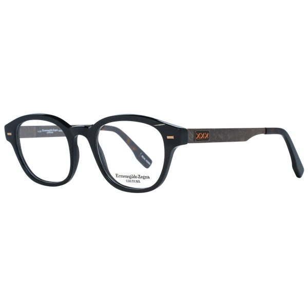 Okulary oprawki Męskie Zegna Couture ZC5017 48 063 Czarne
