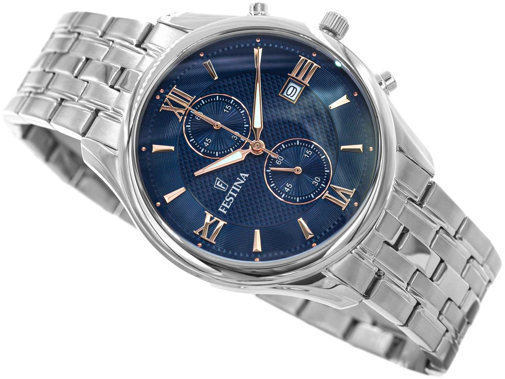 Zegarek męski FESTINA F6854/6 Retro Chronograph