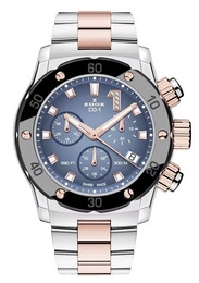 Zegarek damski EDOX 10255 357RM BUIDR CO-1 Chronolady Diamonds