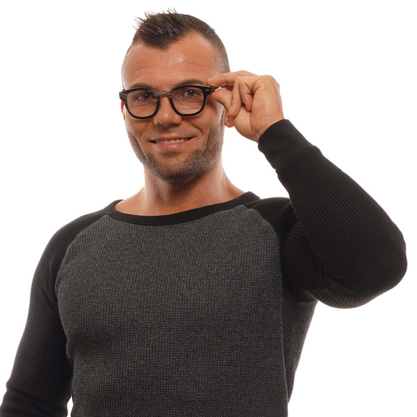 Okulary oprawki Męskie Zegna Couture ZC5014 47 062 Brązowe