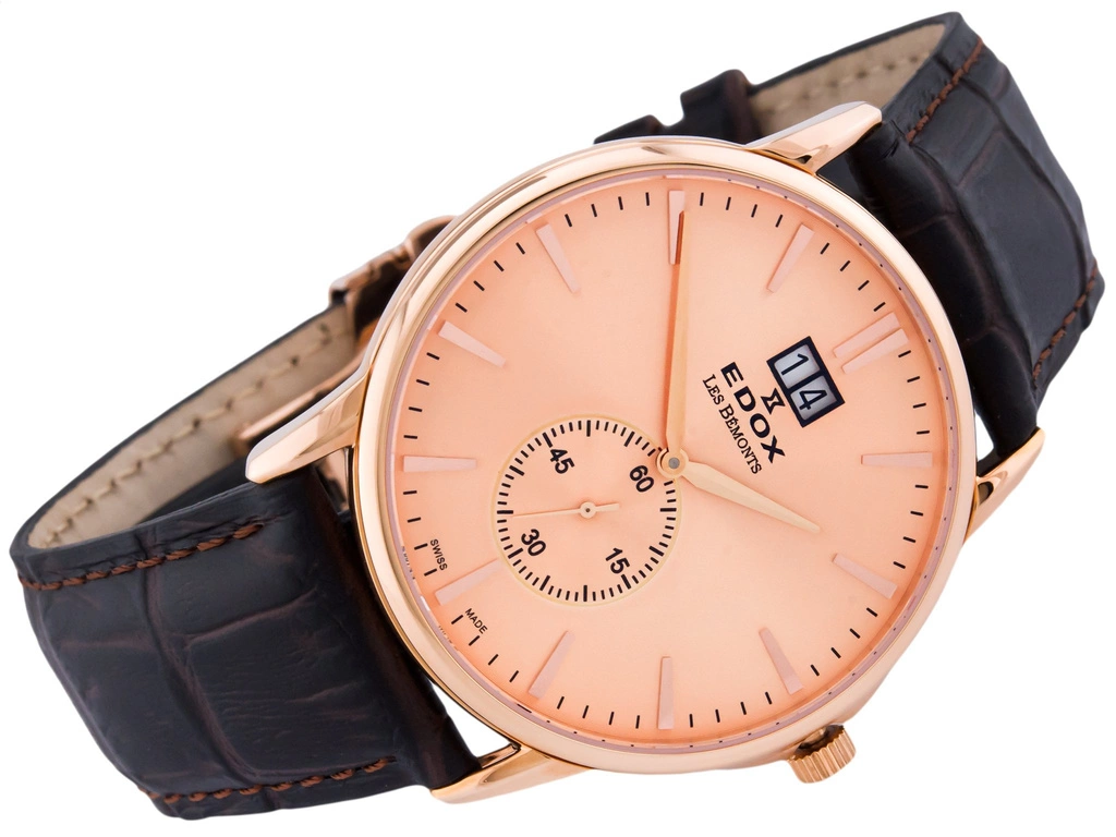 Zegarek męski EDOX Les Bemonts 64012 37R ROIR