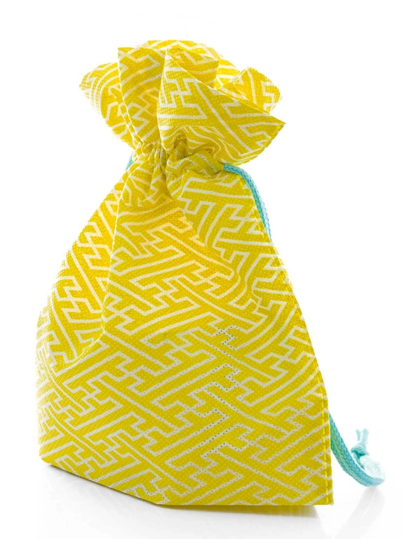 WOREK PREZENTOWY SAKIEWKA żółta