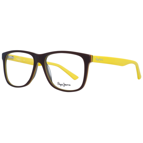 Okulary oprawki Męskie Pepe Jeans PJ3280 C2 55 Brązowe