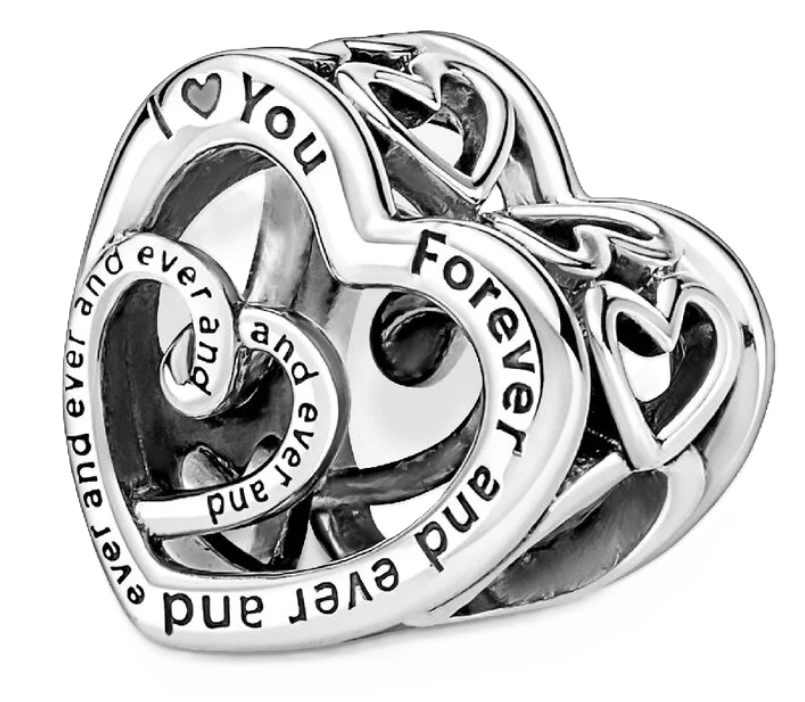 Charms Pandora Splecione serca 790800C00