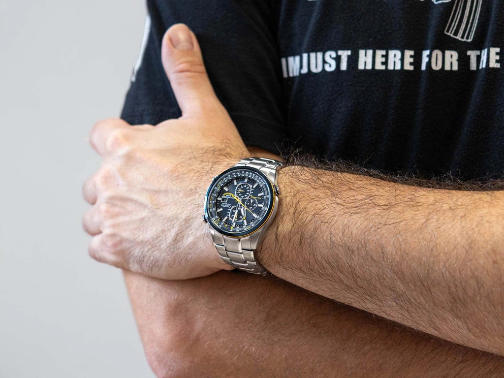 Zegarek męski Citizen AT8020‑54L Promaster Skyhawk Blue Angels