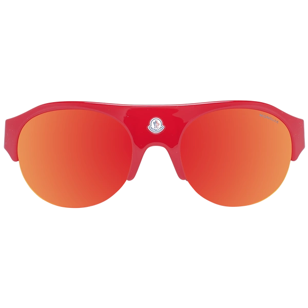 Okulary przeciwsłoneczne Moncler ML0050 68C 60 Czerwone