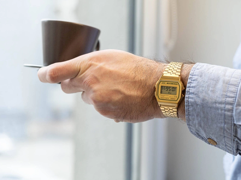Zegarek męski CASIO A158WEGV-9AEF