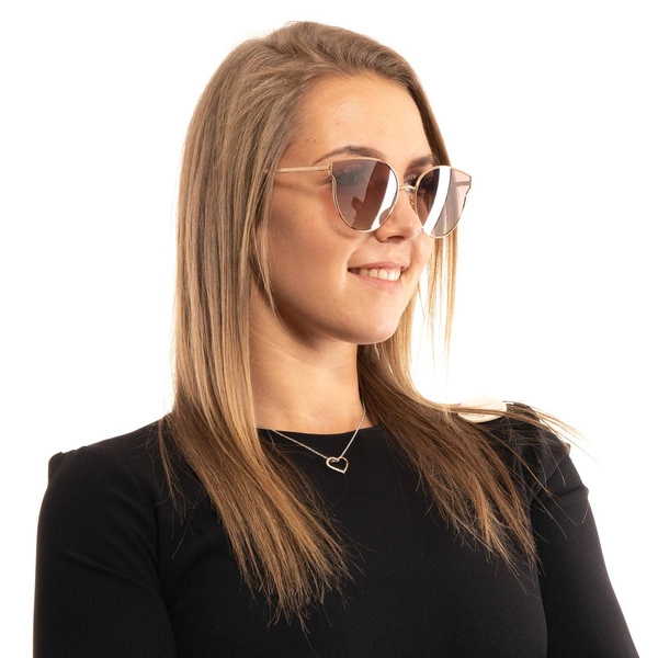 Okulary przeciwsłoneczne damskie Guess GF0353 28U 61 Złote