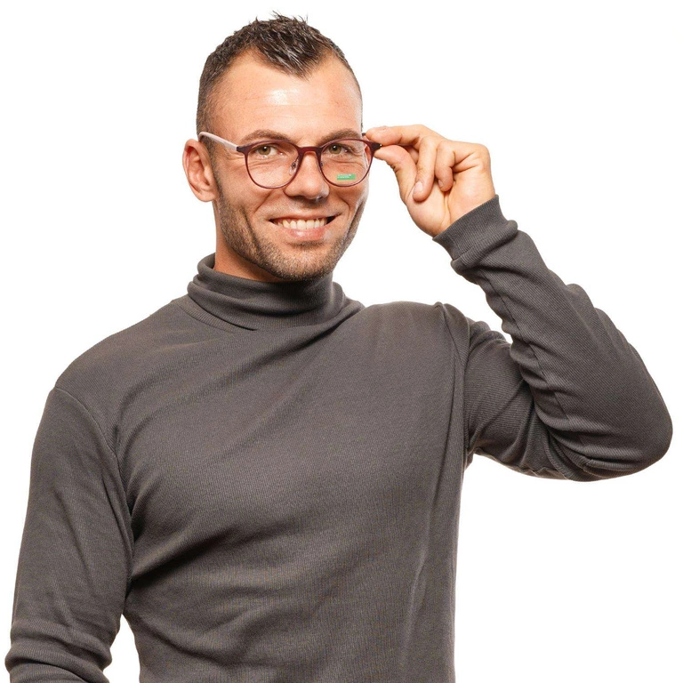 Okulary oprawki Męskie Benetton BEO1010 275 51 Fioletowe