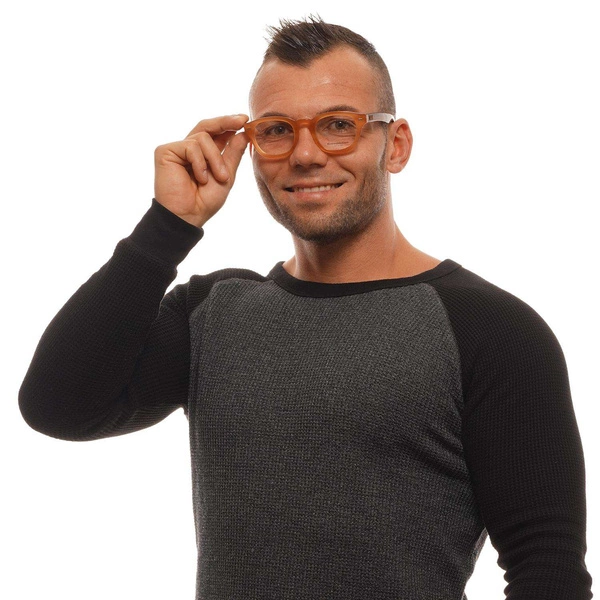 Okulary oprawki Męskie Zegna Couture ZC5005 47 041 Brązowe