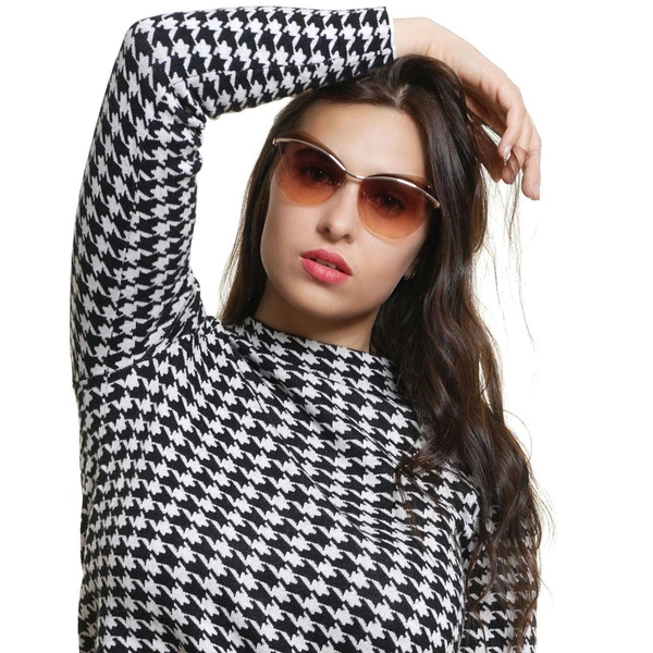 Okulary przeciwsłoneczne damskie Emilio Pucci EP0112 28T 59 Złote