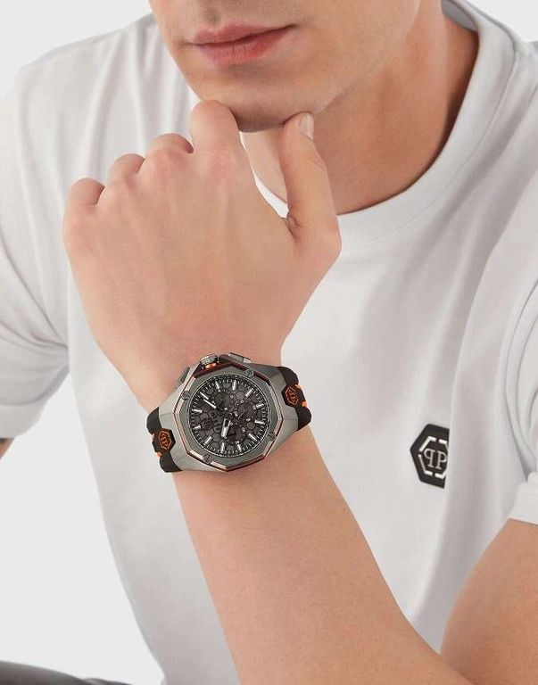 Zegarek męski PHILIPP PLEIN PWTBA0523 Octagon Hyper Sport Chrono