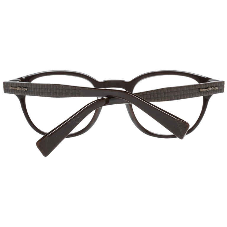 Okulary oprawki męskie Ermenegildo Zegna EZ5108 050 48 Brązowe