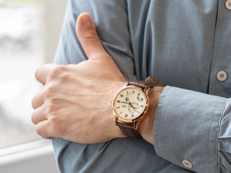 Zegarek męski ORIENT RA-AK0007S30B Sun & Moon Automatic