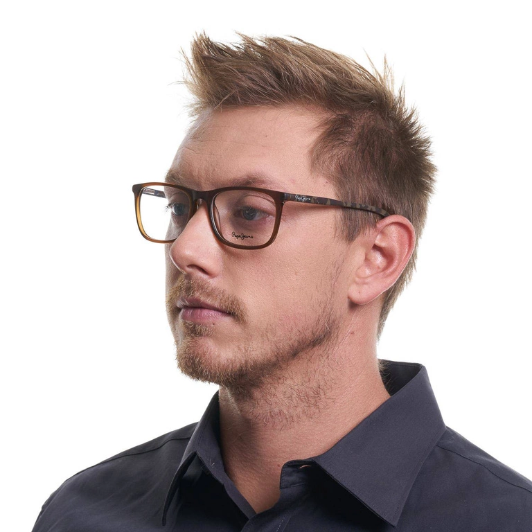 Okulary oprawki męskie Pepe Jeans PJ3287 C2 54 Bingham Brązowe