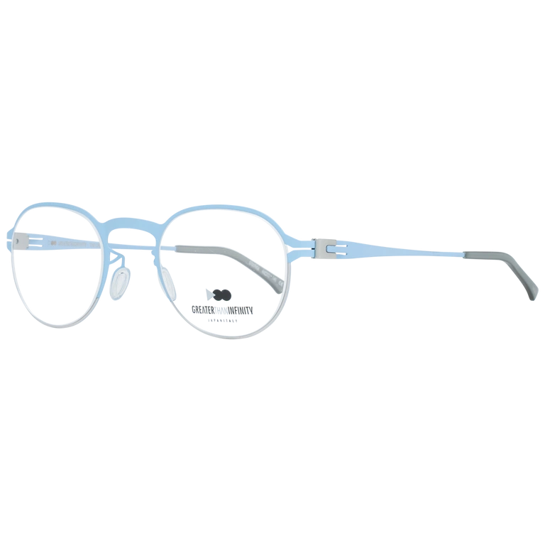 Okulary oprawki Męskie Greater Than Infinity GT009 V06N 46 Niebieskie