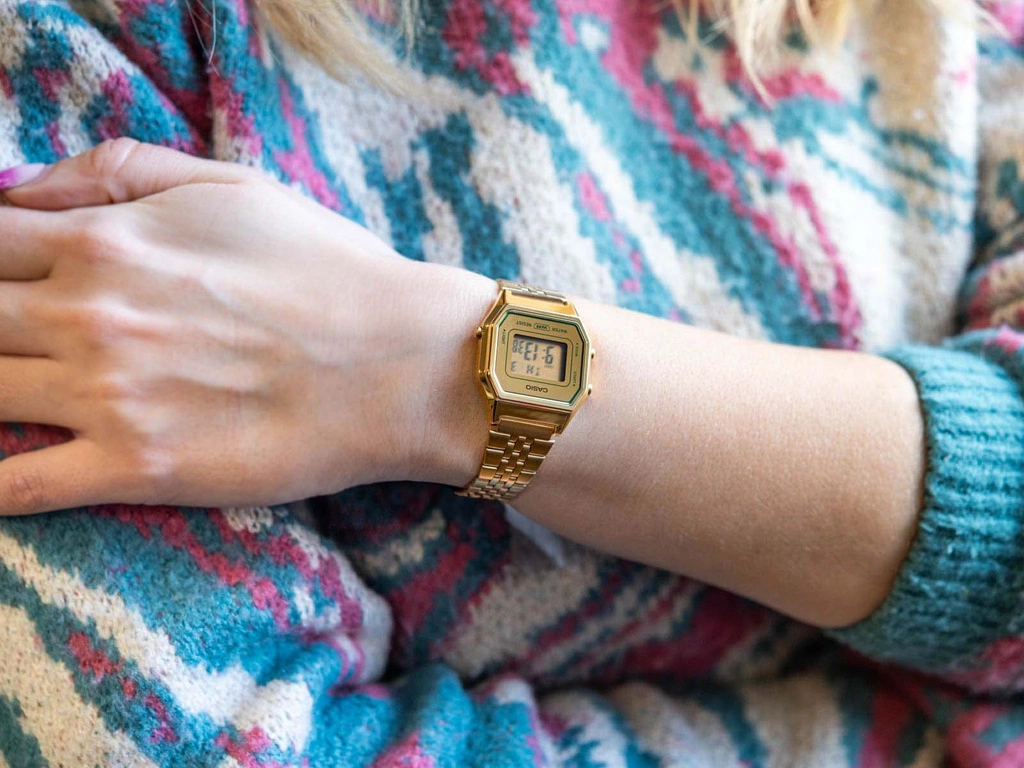 Zegarek damski CASIO LA680WEGV-9AEF