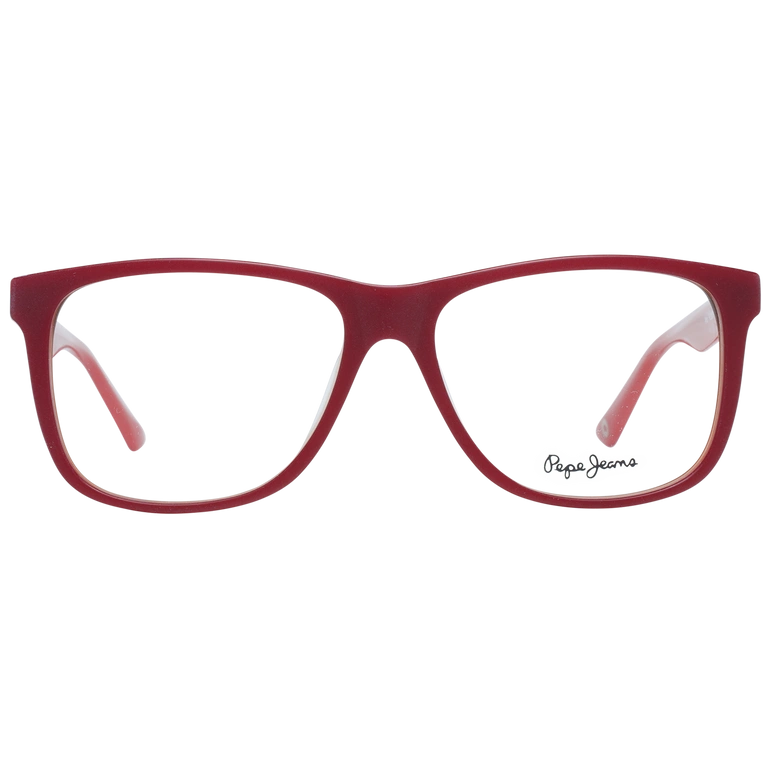 Okulary oprawki Męskie Pepe Jeans PJ3280 C4 55 Czerwone