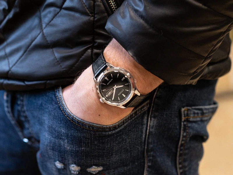 Zegarek męski Citizen NY4058-01E Mechanical Day Date