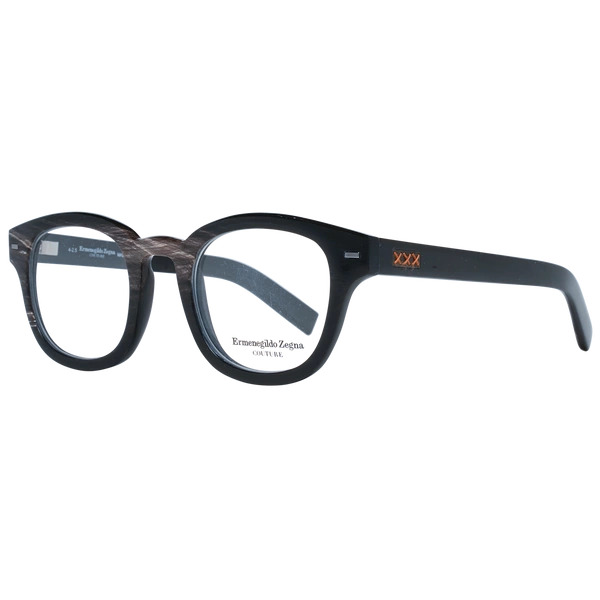 Okulary oprawki Męskie Zegna Couture ZC5014 47 062 Brązowe