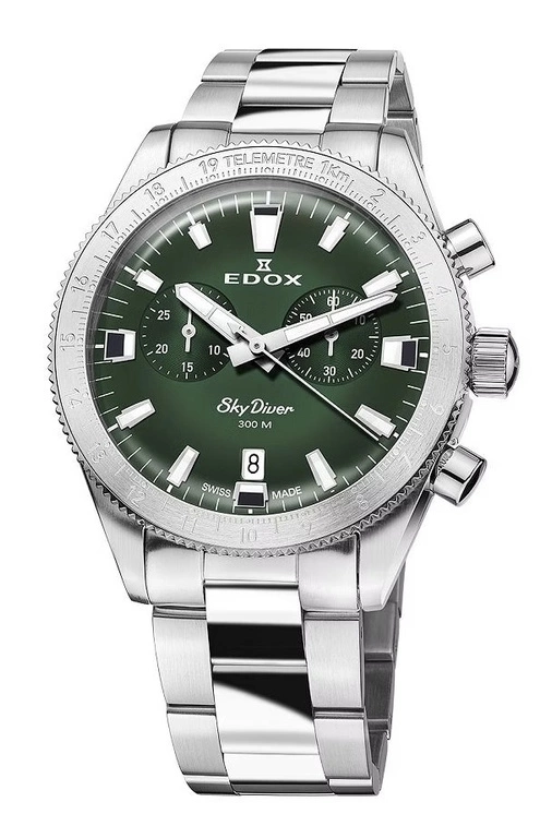 Zegarek męski EDOX 10116 3 VIDN Skydiver Chrono Set Limited Edition 