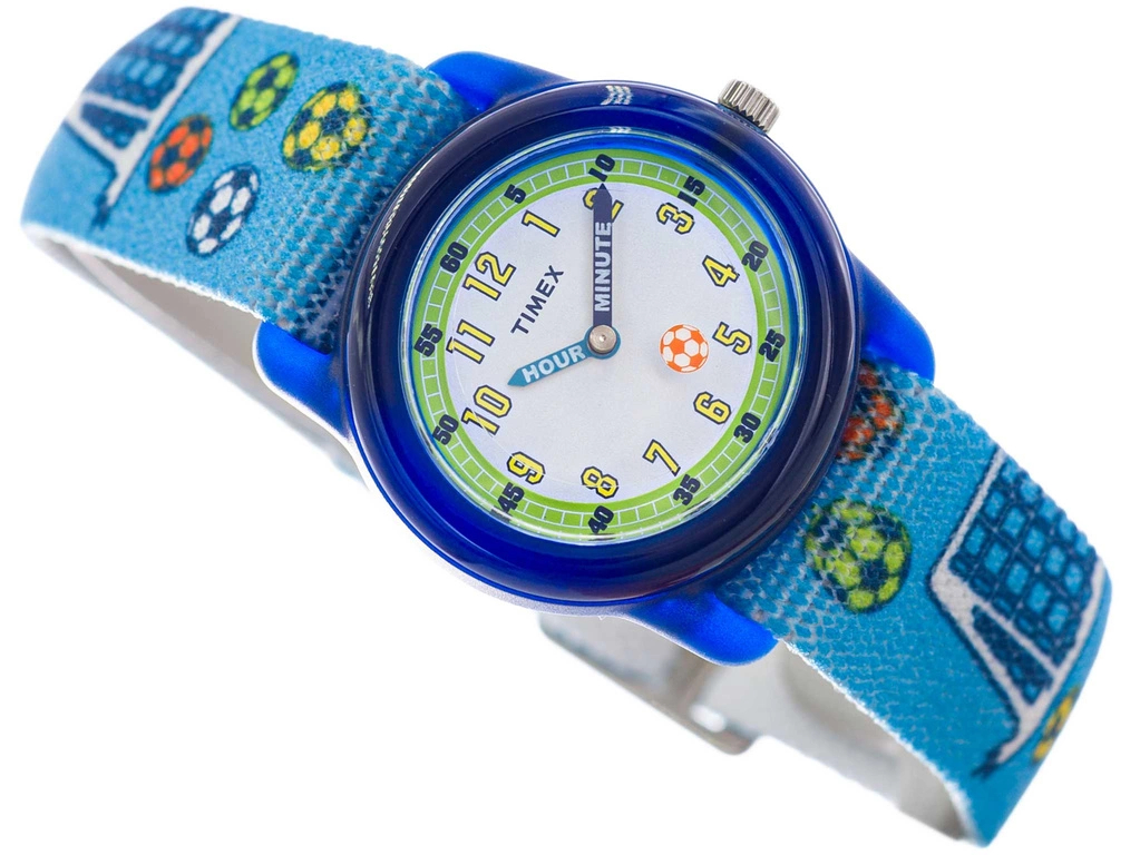 Zegarek dziecięcy Timex TW7C16500 Kids Time Machines Soccer