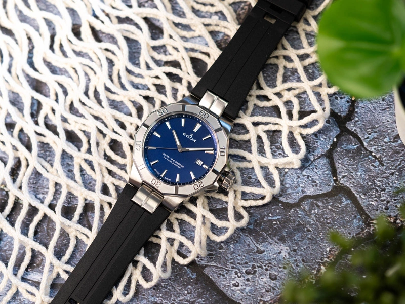 Zegarek męski EDOX 53021 3CA BUIN  Delfin The Original Date 