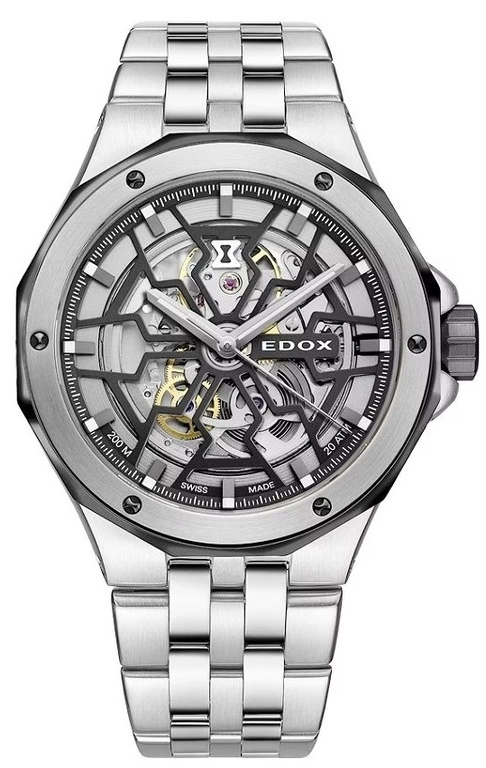 Zegarek męski EDOX 85303 3NM NBG Delfin the Original Mecano
