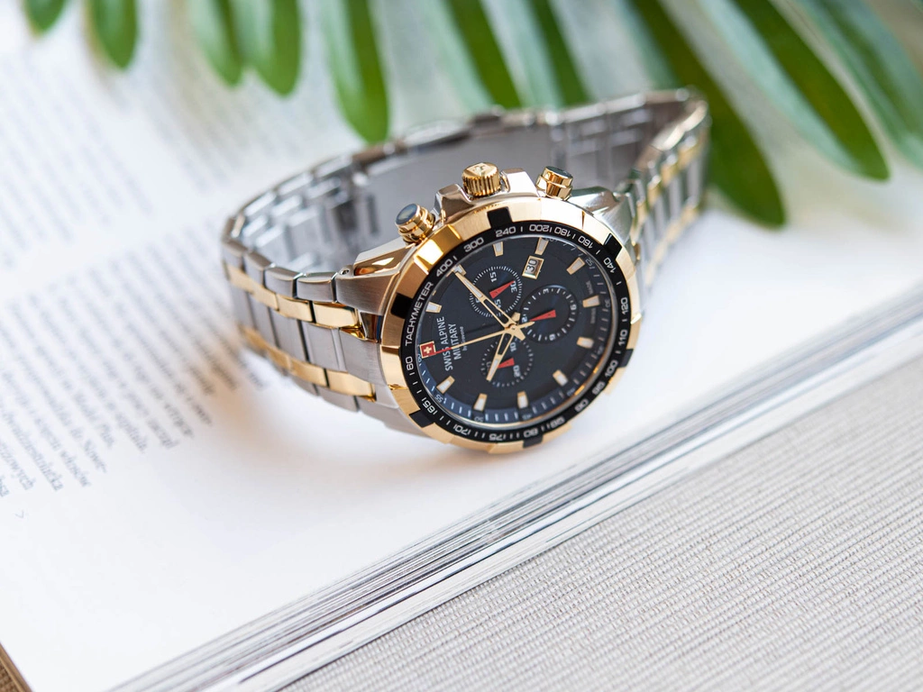 Zegarek męski SWISS ALPINE MILITARY SAM7043.9145 Star Fighter Chrono