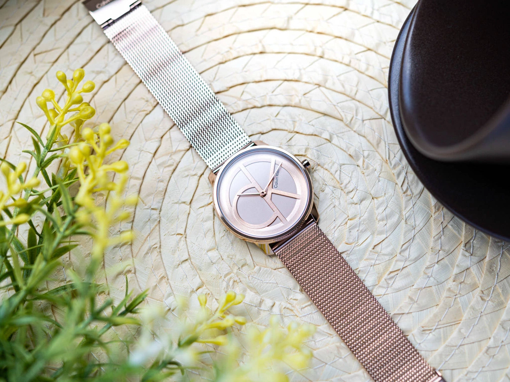 Zegarek damski CALVIN KLEIN 25200035 Iconic Mesh