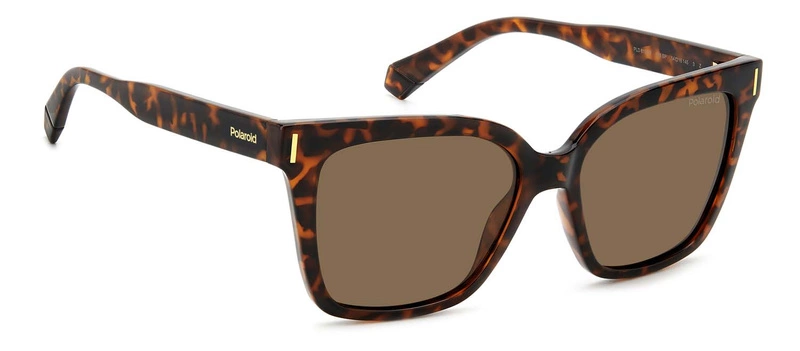 Okulary przeciwsłoneczne damskie Polaroid PLD 6192/S 08654SP Brązowe
