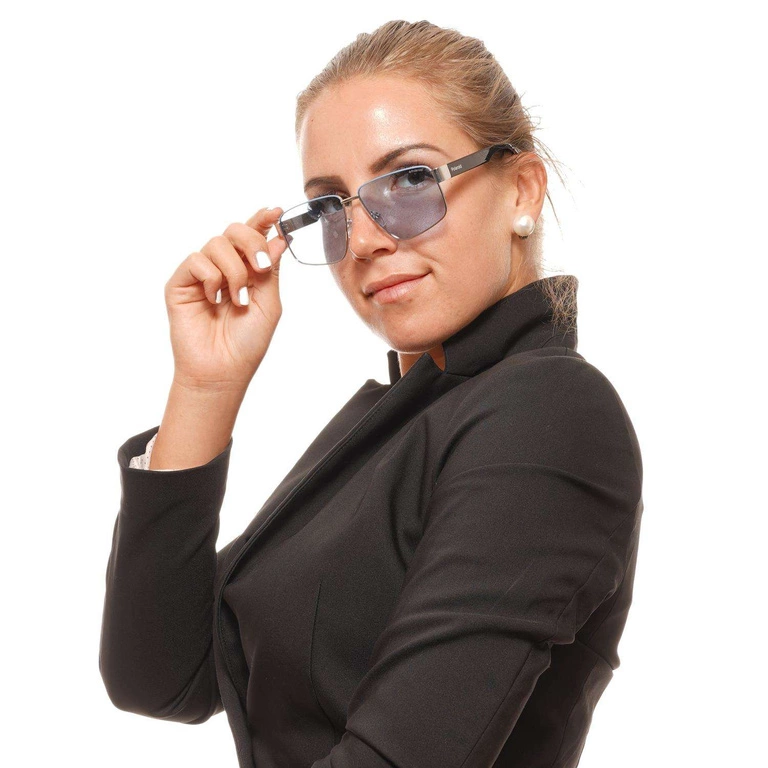 Okulary przeciwsłoneczne Polaroid PLD 6121/S KUF 58 Srebrne