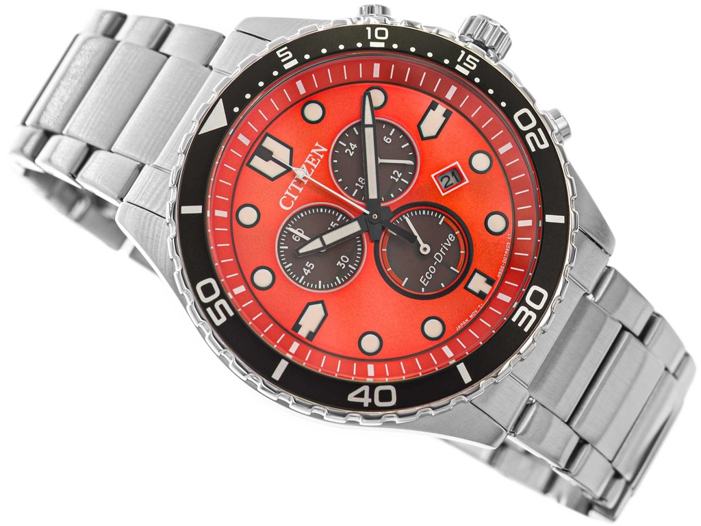 Zegarek męski Citizen AT2560-84X Eco-Drive Aqua Sporty Chronograph