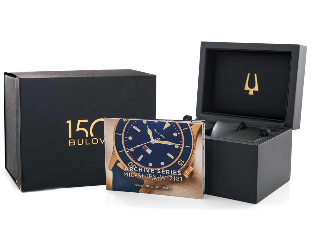 Zegarek męski BULOVA 98A325 Special Edition MIL-SHIPS