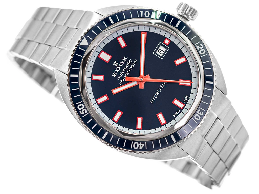 Zegarek męski EDOX 80128 3BUM BUIO Hydro-Sub