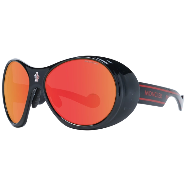 Okulary przeciwsłoneczne Moncler ML0148 01C 64 Czarne