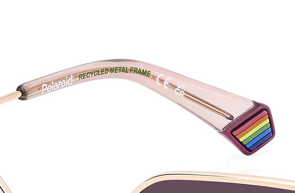 Okulary przeciwsłoneczne Unisex Polaroid PLD 6236/S/X S9E54JR Złote