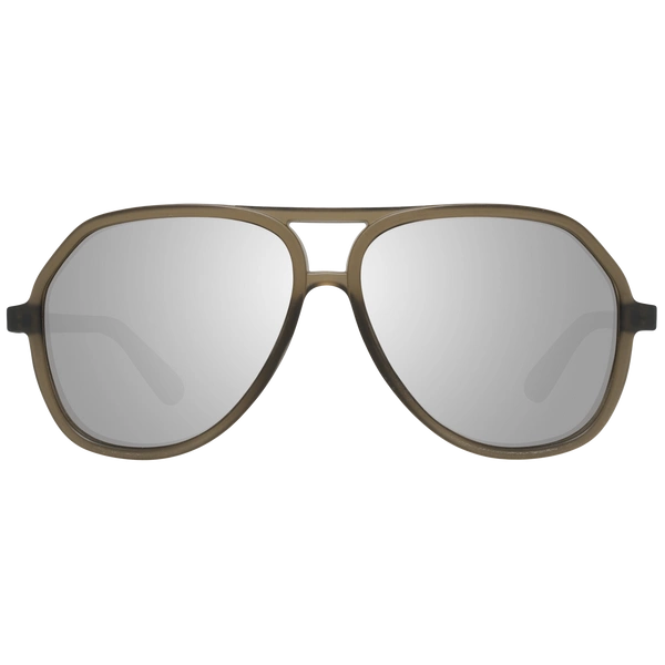 Okulary przeciwsłoneczne męskie Guess GF0217 94C 60 Brązowe