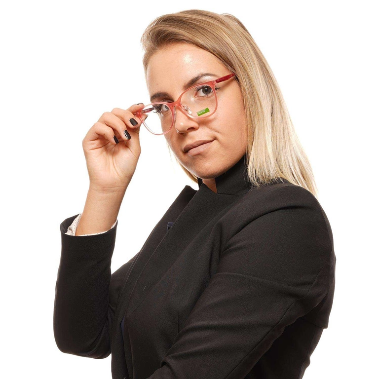 Okulary oprawki Damskie Benetton BEO1027 283 52 Różowe