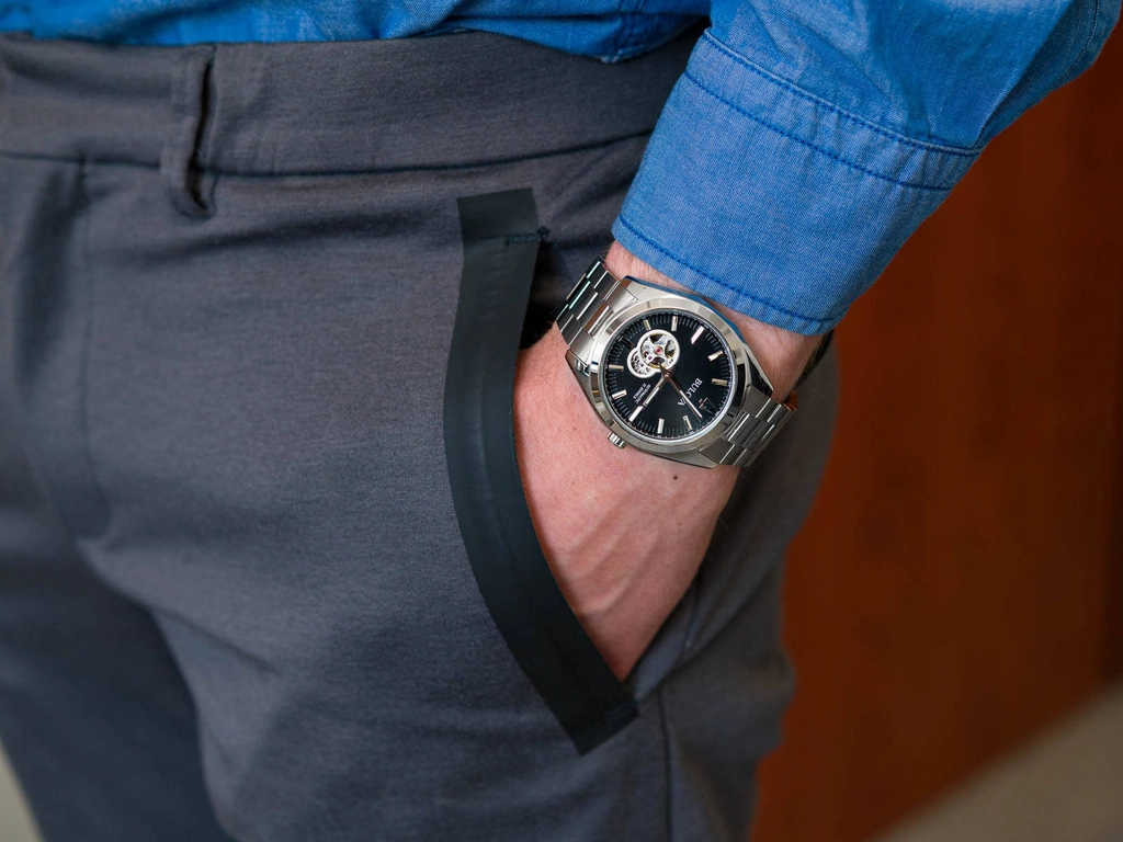 Zegarek męski BULOVA 96A270 Open Heart Automatic