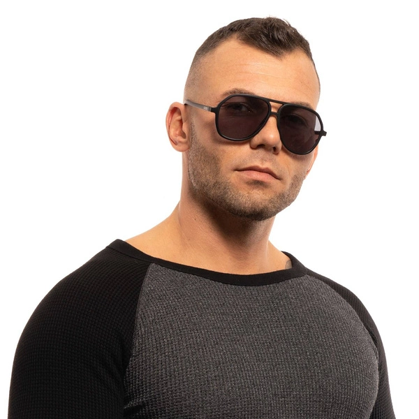 Okulary przeciwsłoneczne męskie Guess GF0217 02A 60 Czarne