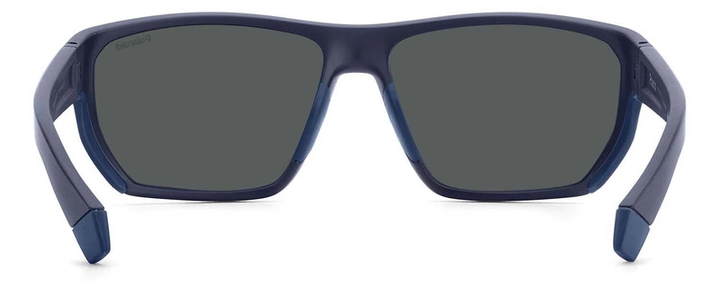 Okulary przeciwsłoneczne męskie Polaroid PLD 7057/S FLL605X Granatowe