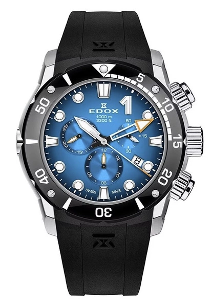 Zegarek męski EDOX 10242 TIN BUIDN CO-1 Chronograph